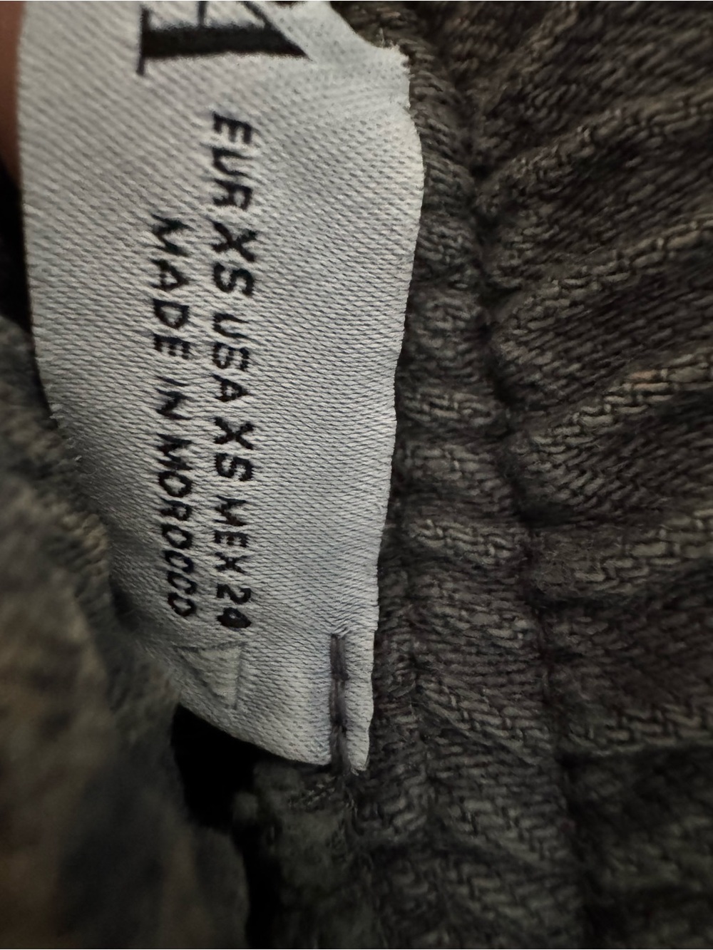 Zara Faded Washed Wide Leg Baggy Pants- XS - Picture 5 of 5